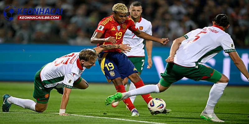Soi kèo Tây Ban Nha vs Bulgaria